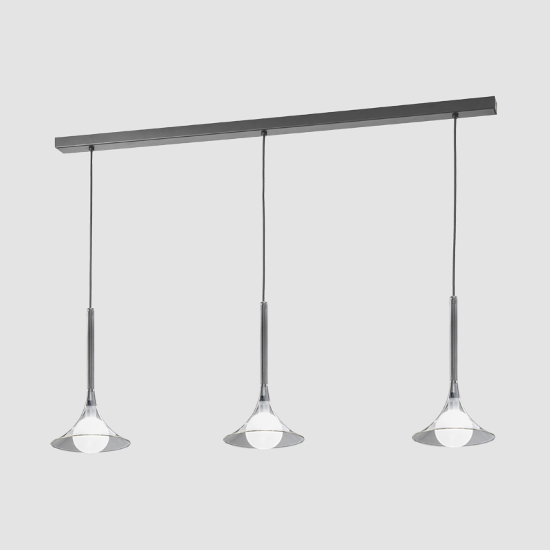 Lady Louis by Cangini & Tucci – 7 7/8″ x 59 1/16″ Track, Pendant offers quality European interior lighting design | Zaneen Design